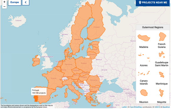Kohesio: discover EU projects in your region Kohesio: discover EU projects in your region