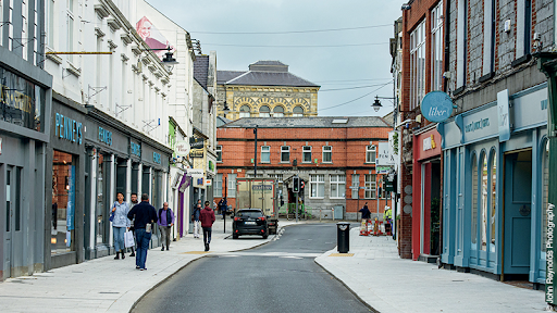 Sligo, an Irish city, reconstructed streets to be more accessible to its citizens.